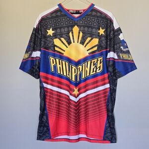 Philippines Sun Biker Cycling Short Sleeve Jersey Size XL